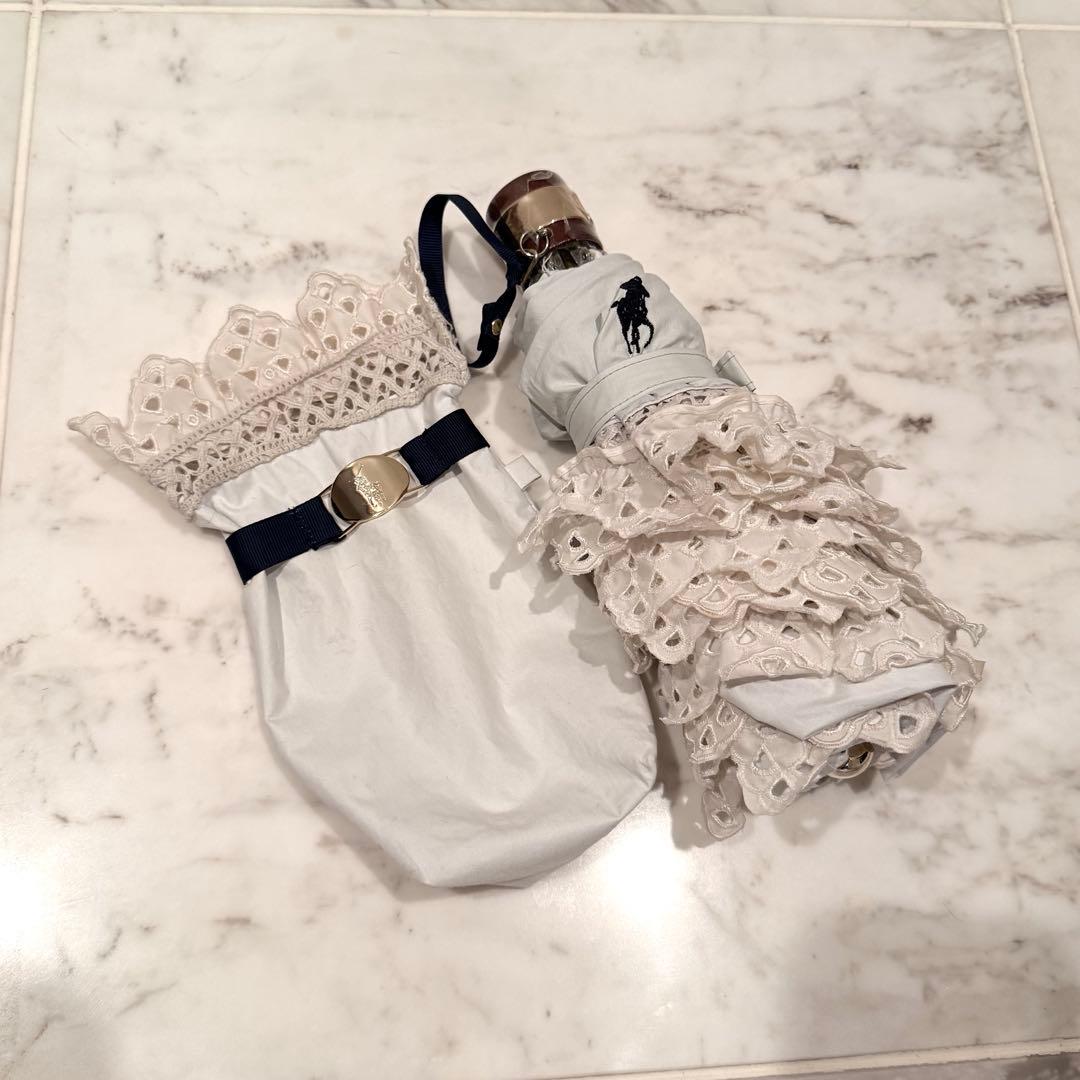 【値下げ中】ラルフローレン 晴雨兼用 折り畳み傘