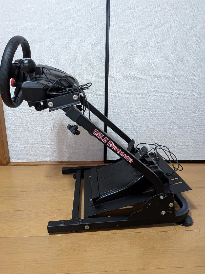 レーシングホイールスタンド（ハンドルコントローラー2セット付）