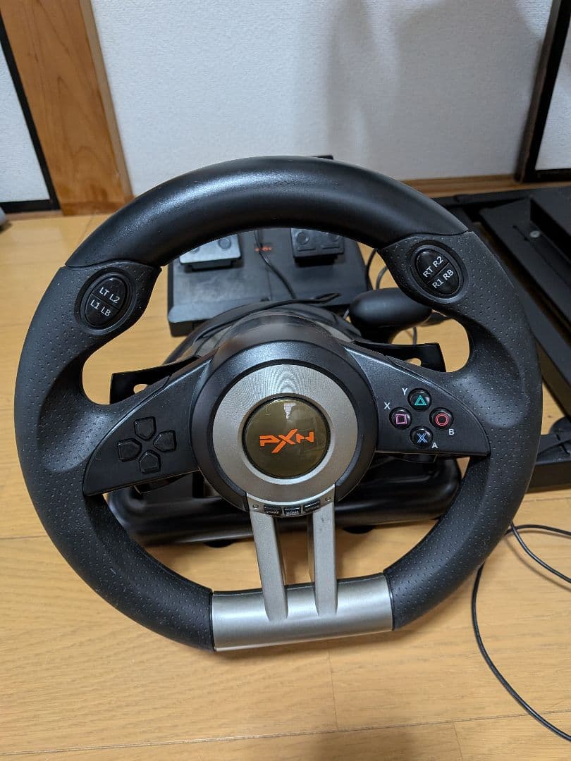 レーシングホイールスタンド（ハンドルコントローラー2セット付）