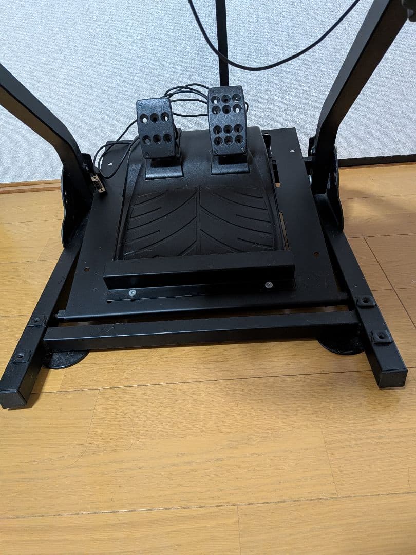 レーシングホイールスタンド（ハンドルコントローラー2セット付）