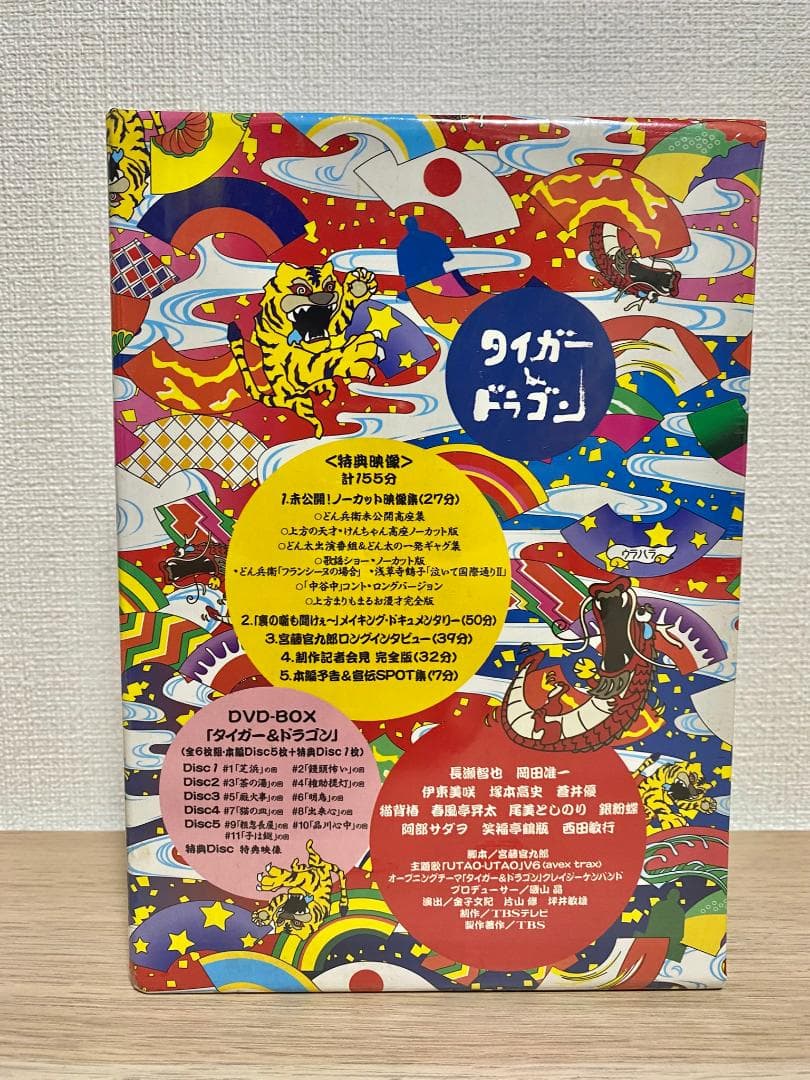 【新品未開封】色褪せなし タイガー&ドラゴン DVD BOX