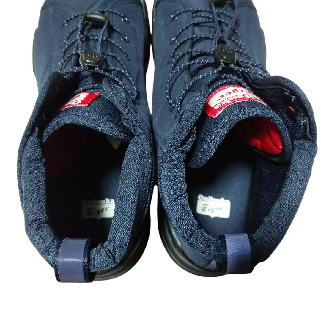 オニツカタイガー HMR PEAK G-TKトレッキングブーツ27.5 ネイビー