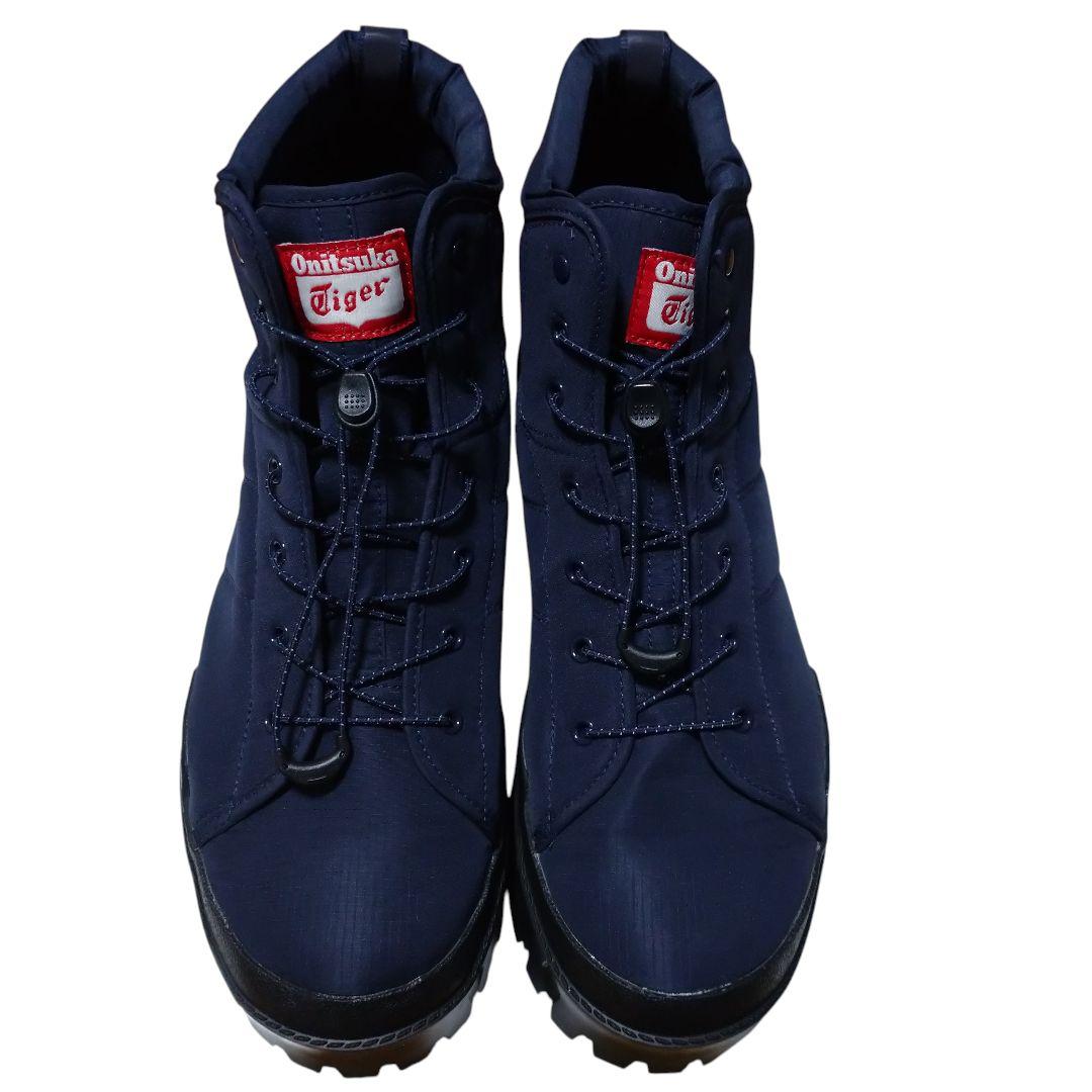 オニツカタイガー HMR PEAK G-TKトレッキングブーツ27.5 ネイビー