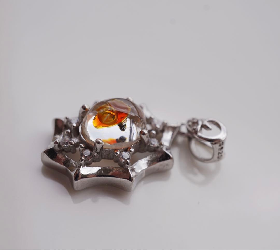 W2320 高品質 オイルインクォーツ ペンダントトップ