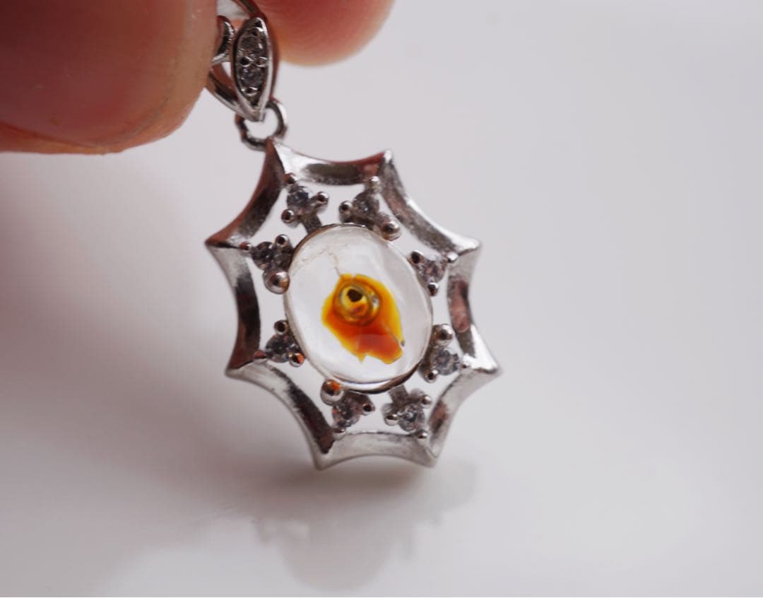 W2320 高品質 オイルインクォーツ ペンダントトップ