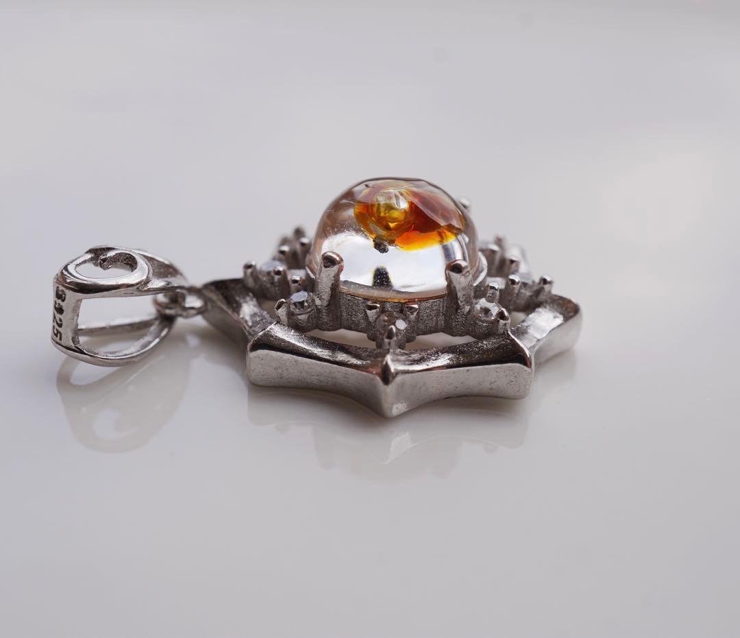 W2320 高品質 オイルインクォーツ ペンダントトップ