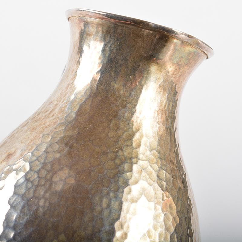 錺師　大森金長造　南鐐　酒注　ちろり　重さ約87g　共箱　M　R5947