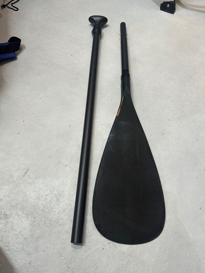 最終価格　sup ピークス5 AOLANI カーボン　パドル 　2点セット