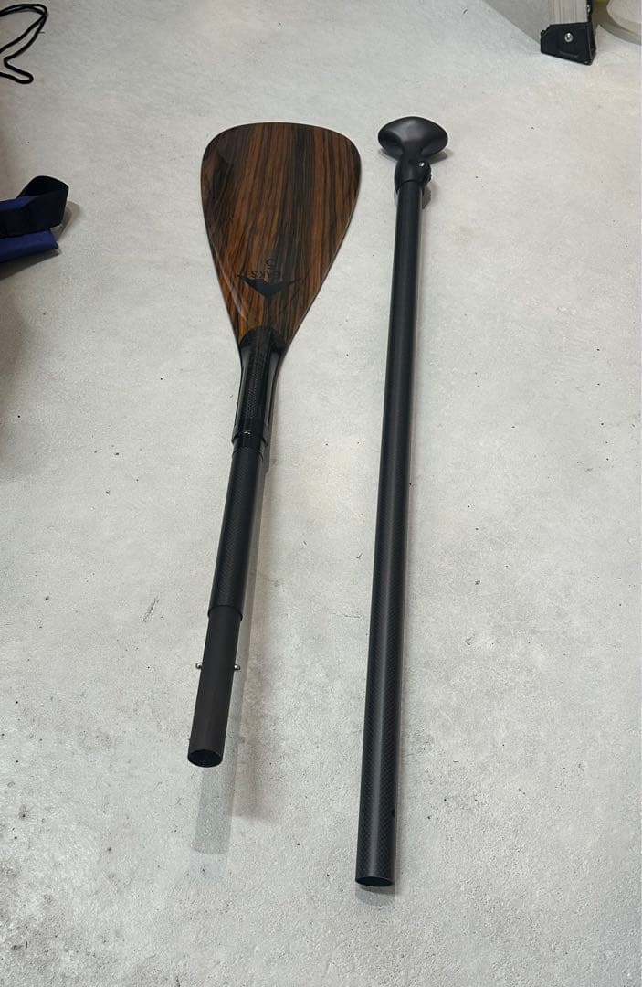 最終価格　sup ピークス5 AOLANI カーボン　パドル 　2点セット