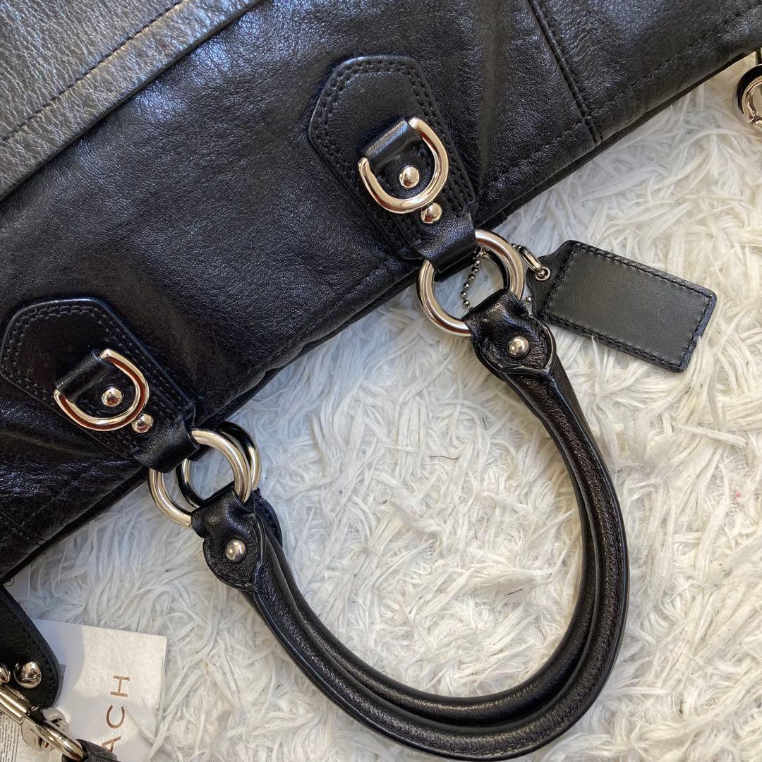 極美品 vintage coach old archive アシュレイ 2way