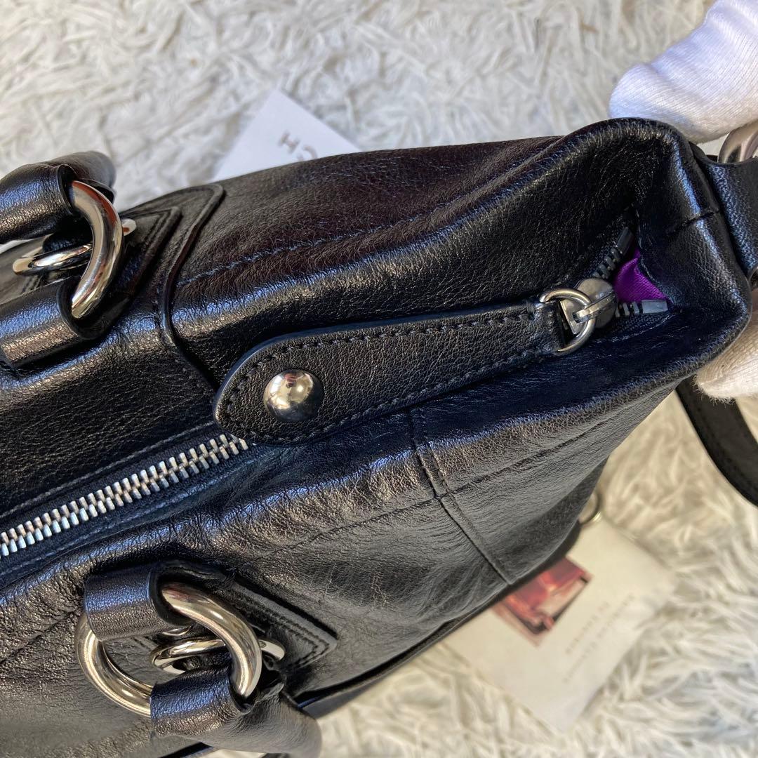 極美品 vintage coach old archive アシュレイ 2way