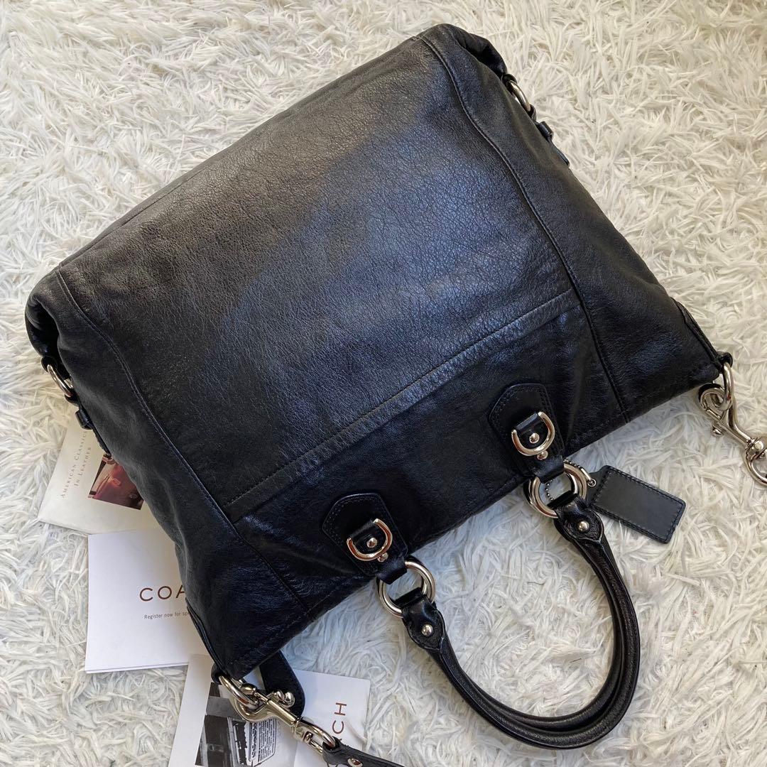 極美品 vintage coach old archive アシュレイ 2way