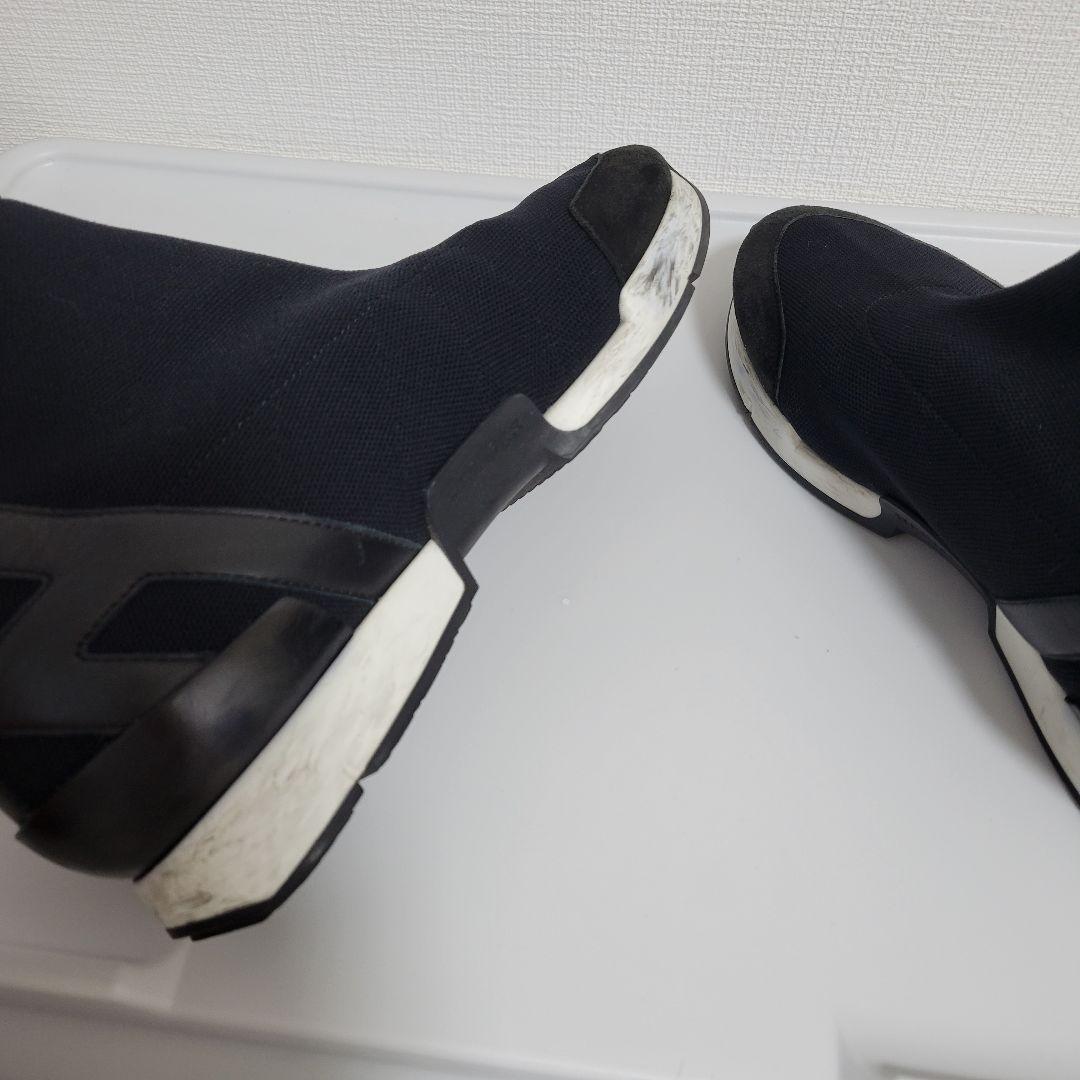 HERMES Hマークソックススニーカー36 使用感・難あり エルメス