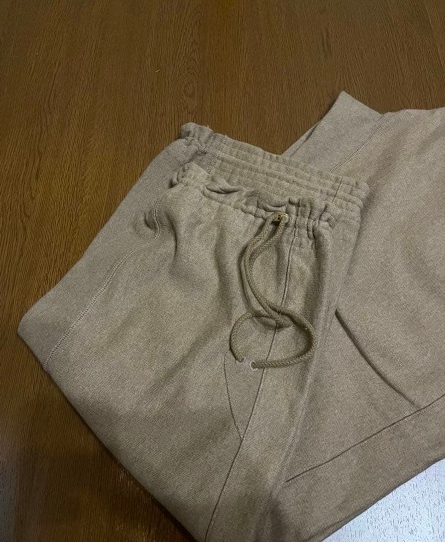 ジェンイェ JIAN YE 23AW 　スウェットパンツ ワイド ベージュ F