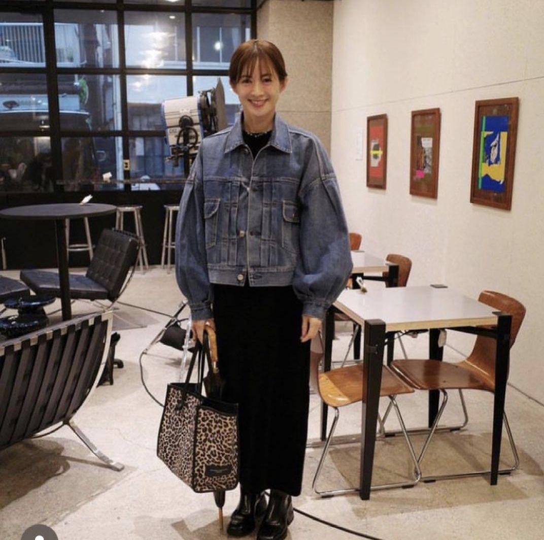 2023SS HYKE ハイク　バルーンスリーブデニムジャケット　1