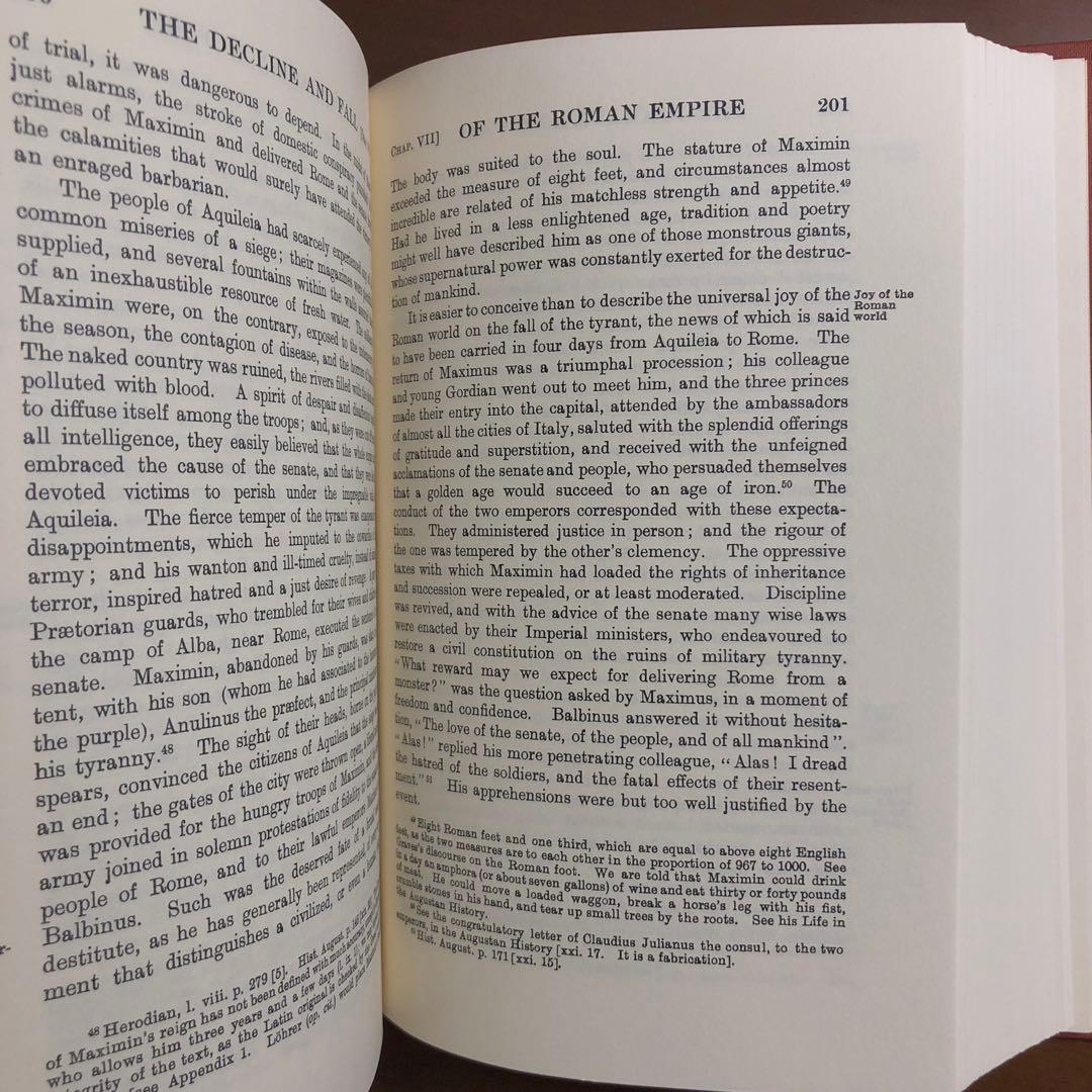 洋書 The Decline and Fall of the Roman Empire