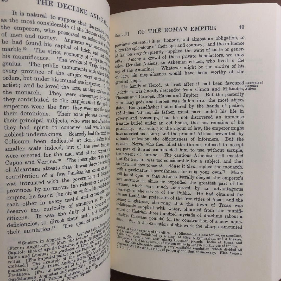 洋書 The Decline and Fall of the Roman Empire