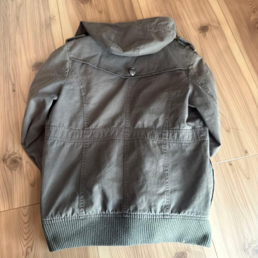 y2k darkcore グランジ 00sミリタリージャケット エディ期