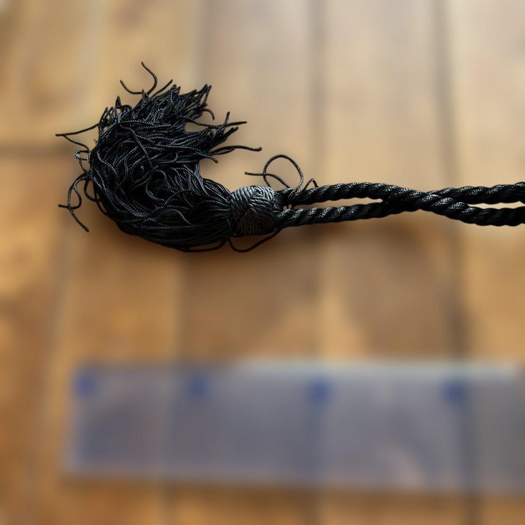 Bottega Venetaブラック 編み込みレザー クラッチバッグ