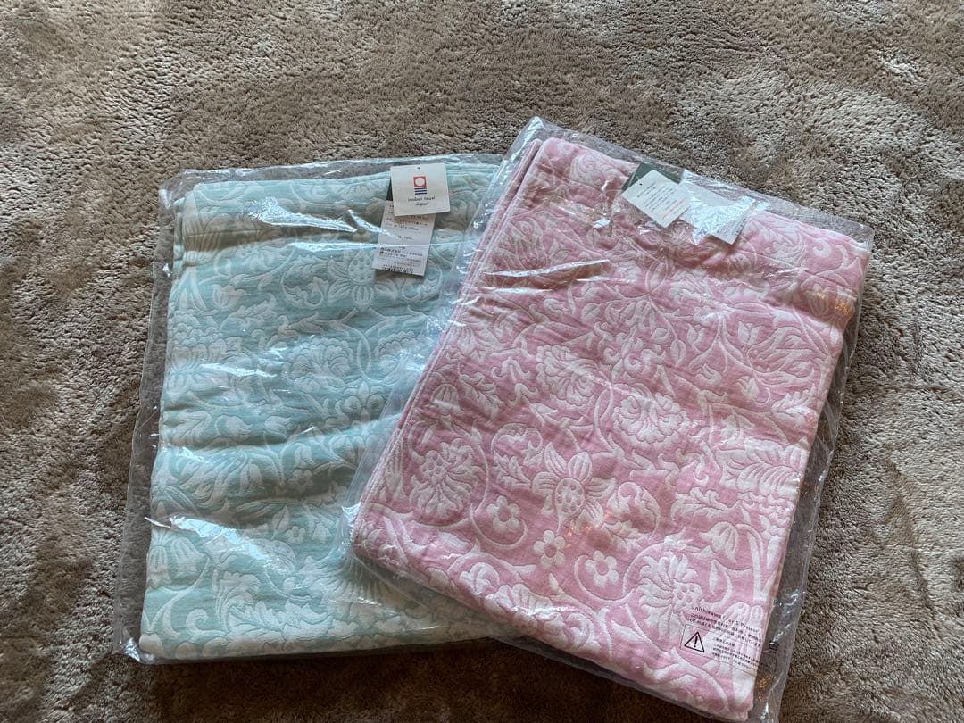 【西川2枚セット】今治　ガーゼケット 140 190 シングル　タオルケット