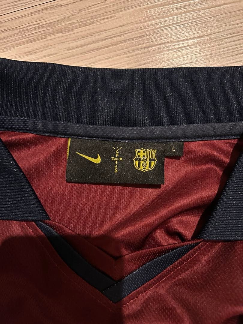 BARCERONA X travis scott ゲームシャツ