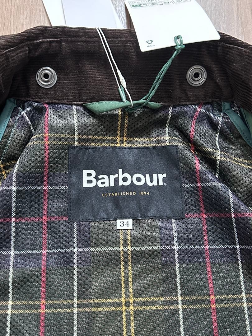 し*る様 25SS【未使用】BARBOURトランスポート GREENユニセックス