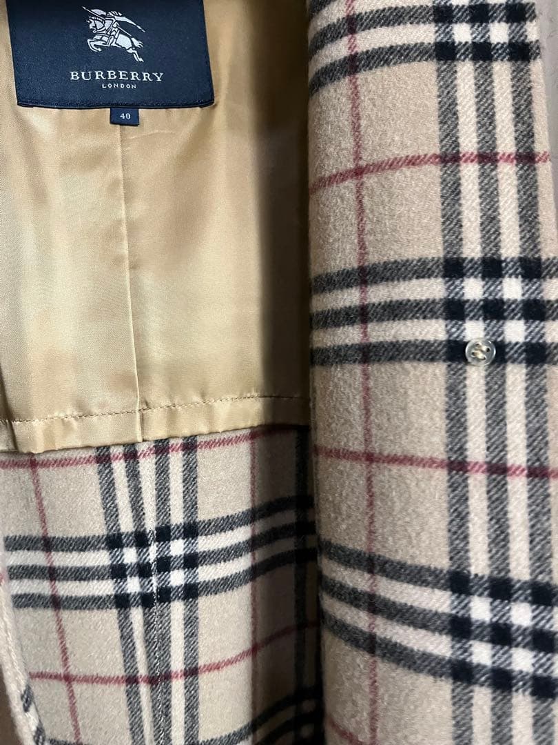 BURBERRY ピーコートベージュ　サイズ:40