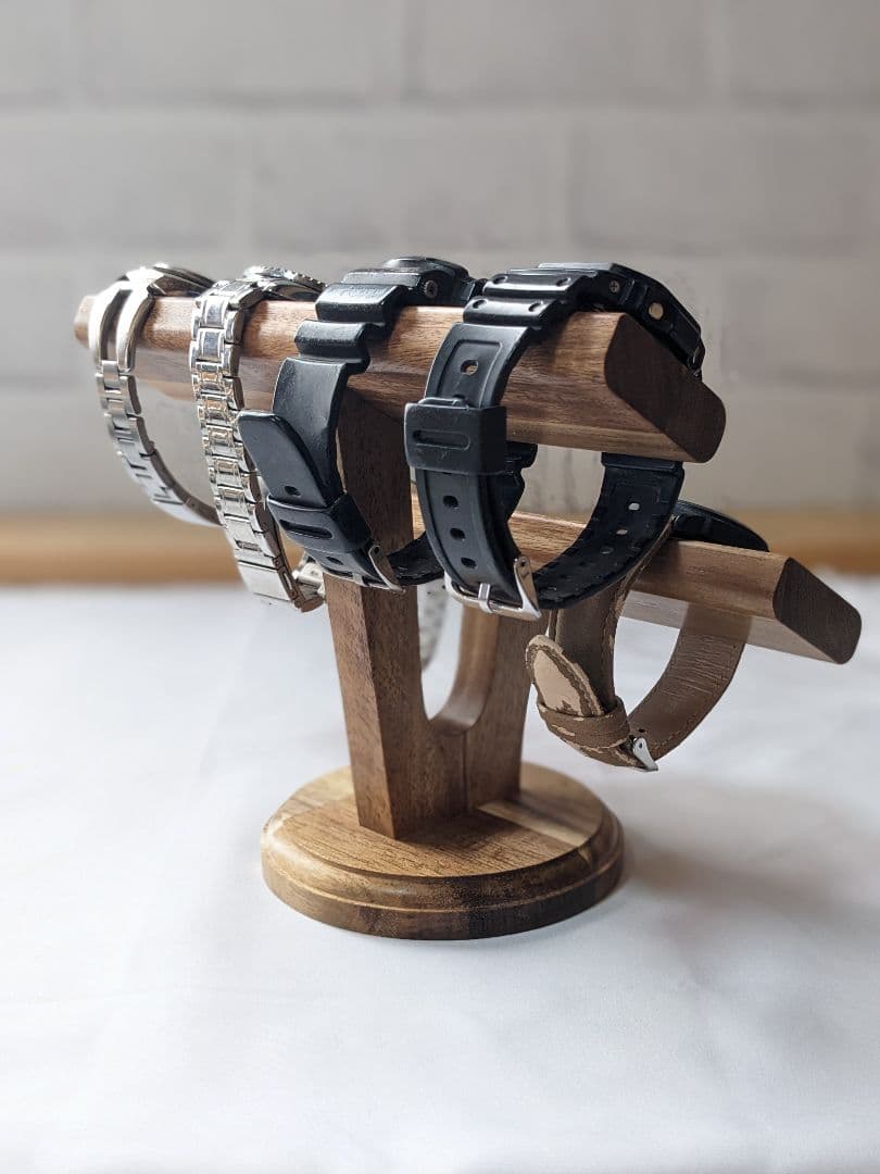 ウォッチスタンド　腕時計スタンド (WE2)　8本用　4個セット