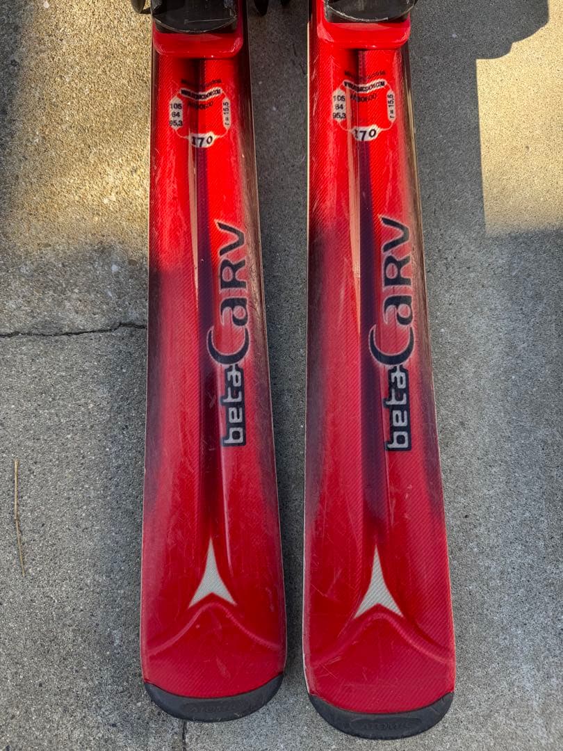 スキー atomic 10-16 170cm FW 157cm