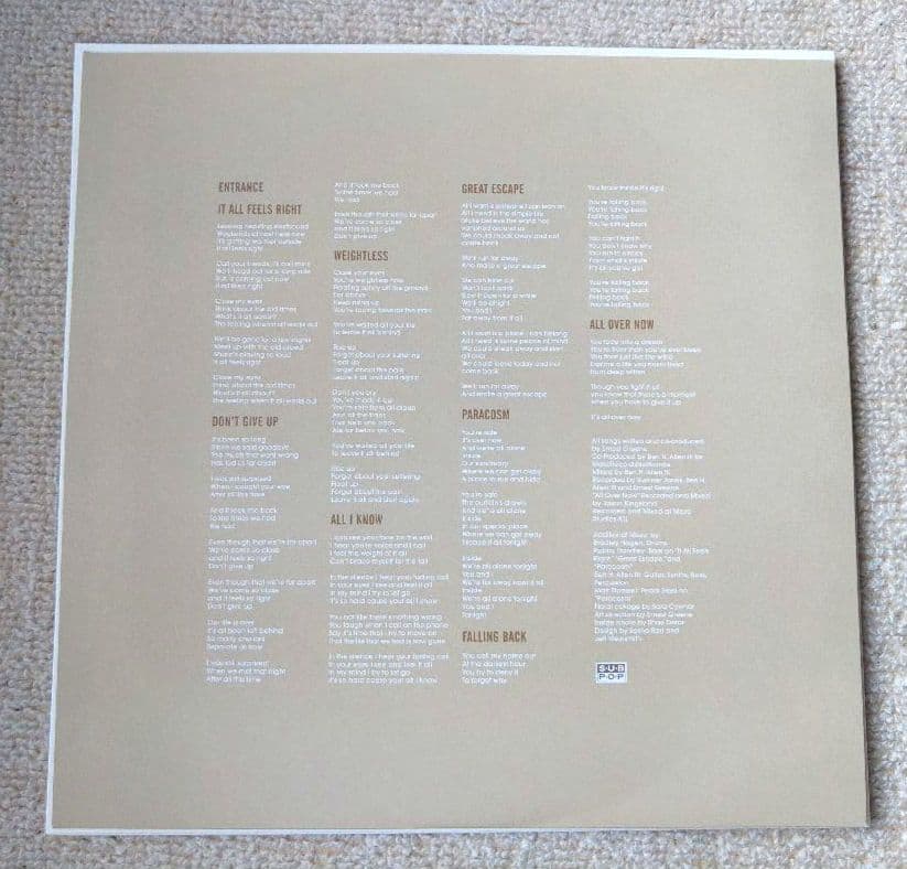 Washed Out ウォッシュドアウト LPレコード