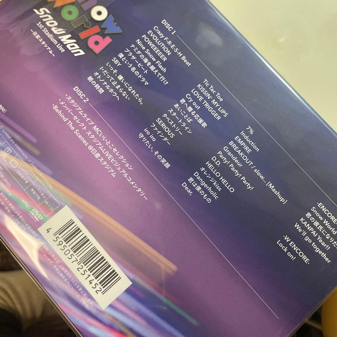  Man  World 日産FC DVDスノーマン　スタジアム