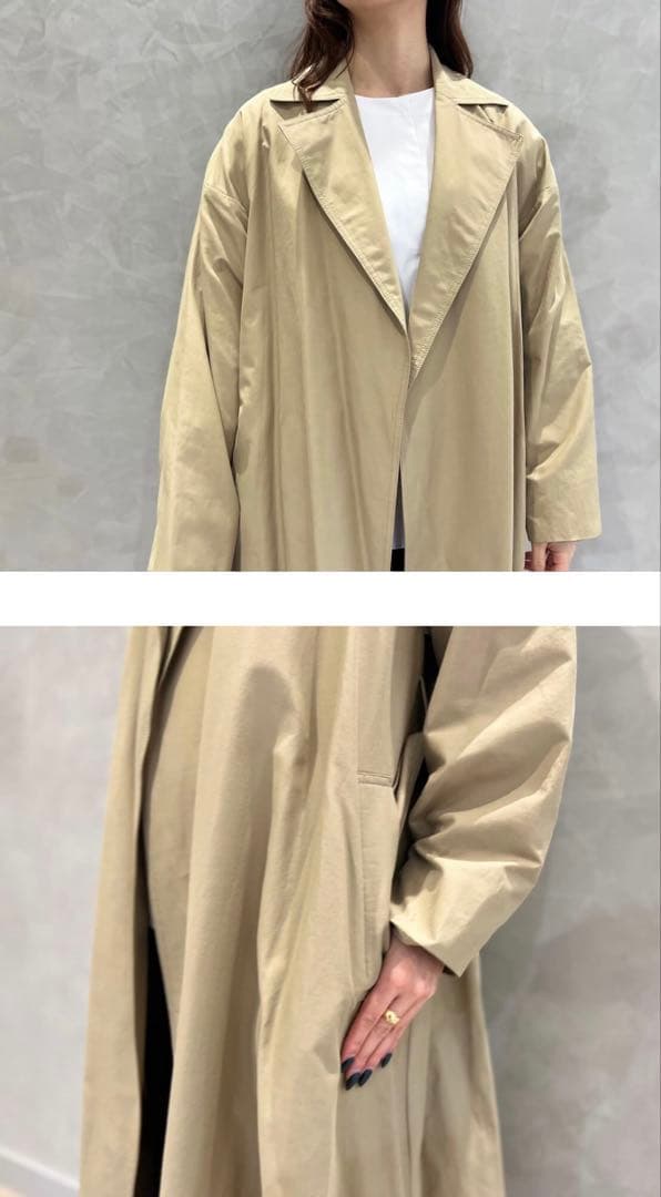 <su>【新品】マイクロウェザートレンチコート