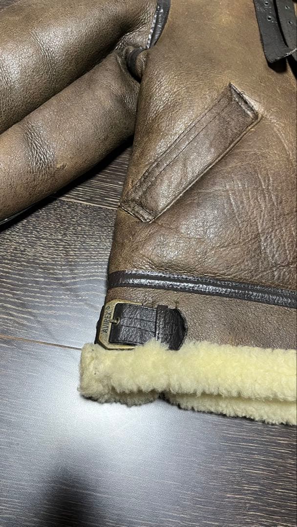 AVIREX B-3 ムートンジャケット フライトジャケット