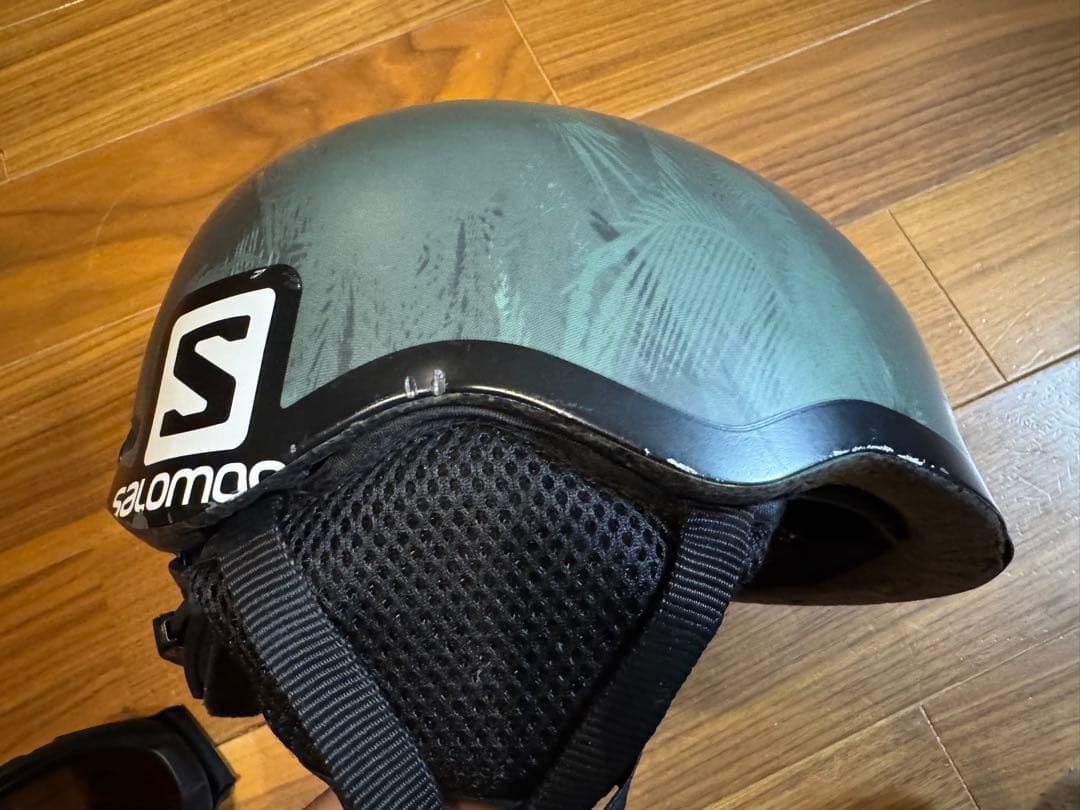 Salomon KIDs ヘルメット ゴーグルセット　アルピナ　ゴーグル　キッズ