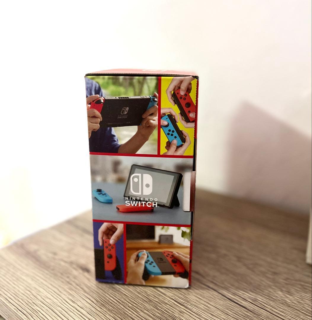 【新品未開封】Nintendo Switch 本体 青/赤 Joy-Con付き