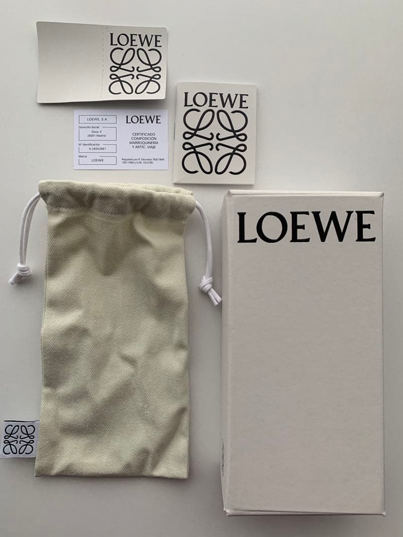 LOEWE ブラウンレザーバングル
