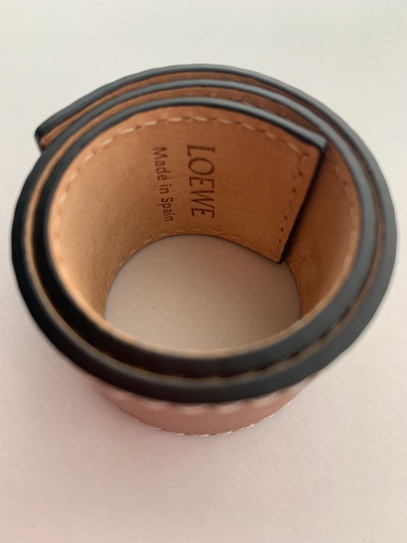 LOEWE ブラウンレザーバングル