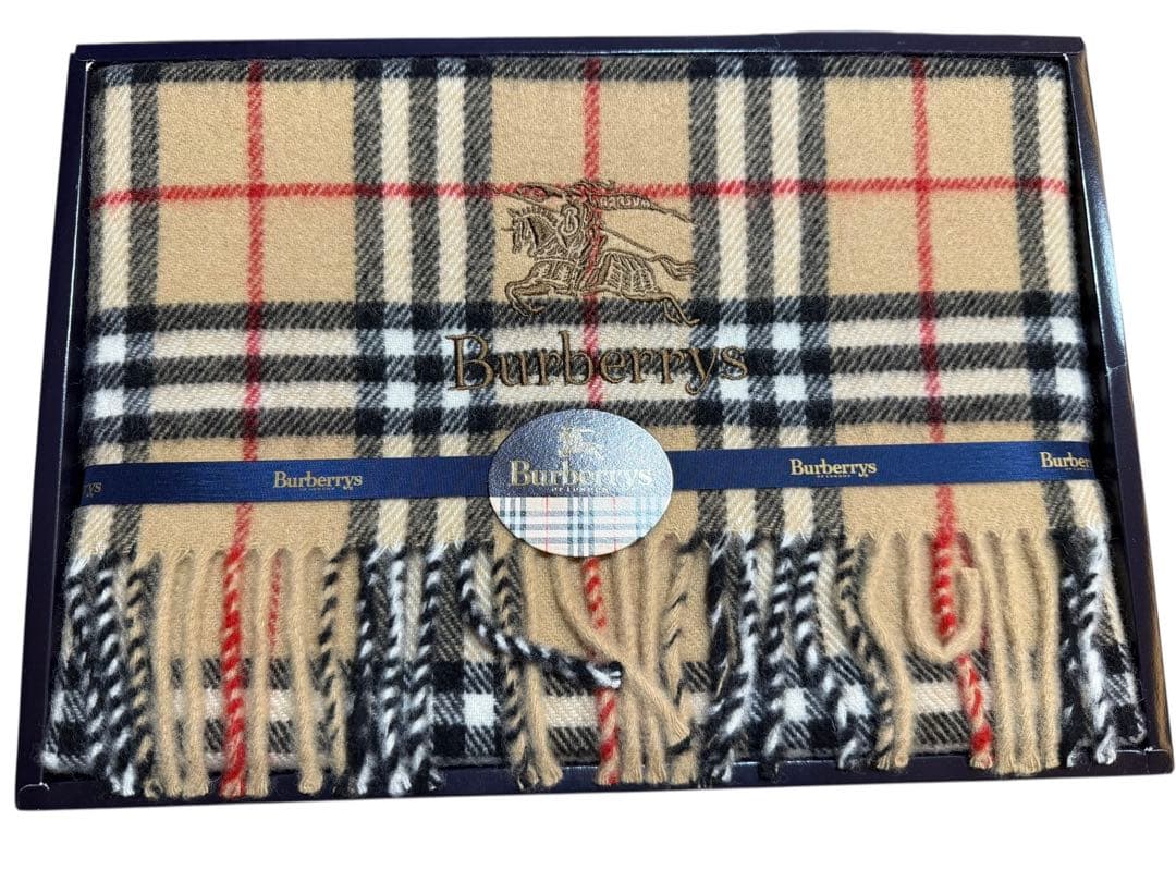 Burberrys（バーバリーズ）ウール膝掛け 箱付き 新品未使用