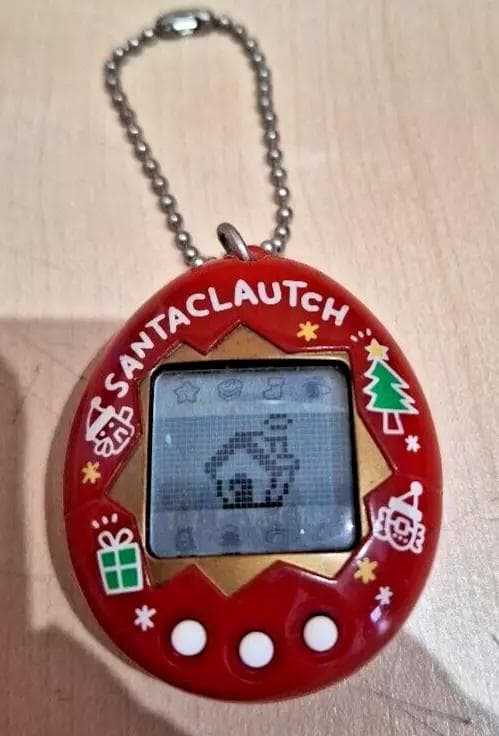 【動作確認済】バンダイ　たまごっち　サンタクロっち　レッド