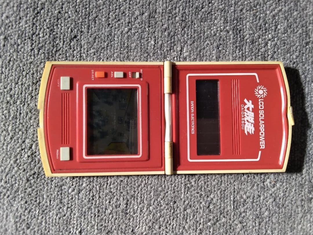 大脱走 BANDAI ELECTRONICS バンダイ LCDソーラー ジャンク