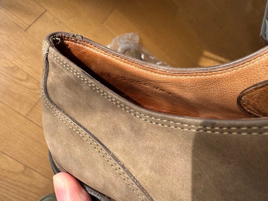 パラブーツ　ブラウン スエード