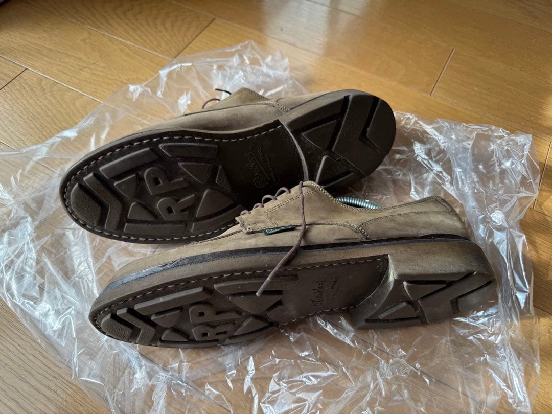 パラブーツ　ブラウン スエード