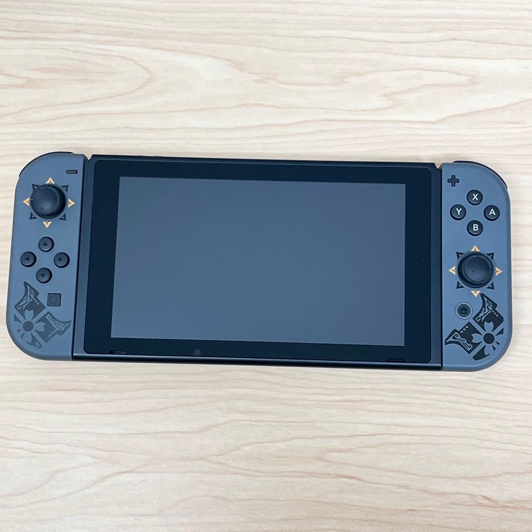 【美品】Switch本体 モンスターハンターライズ スペシャルエディション