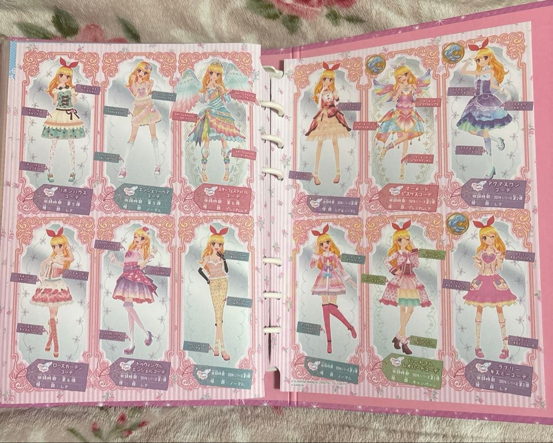 アイカツ アイカツカード まとめ売り エンジェリーシュガー バインダー付き