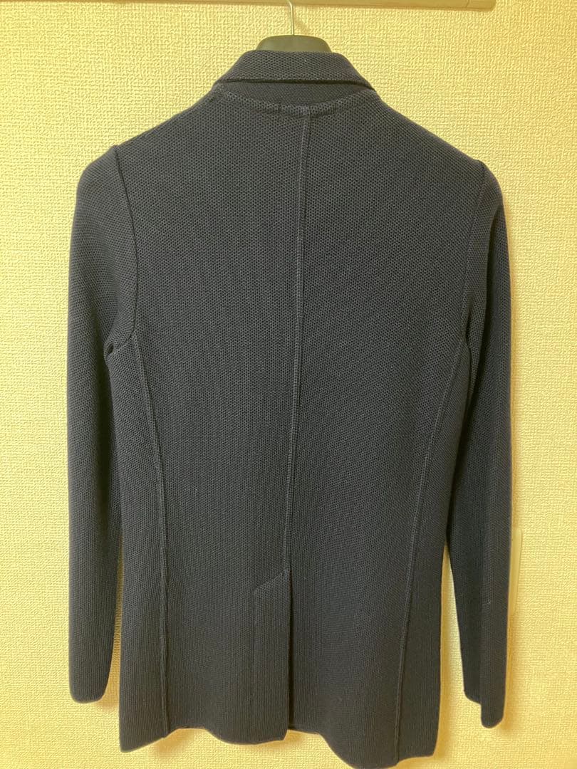 専用です　ウールミラノリブダブルブレスト ニットジャケット LEON 干場