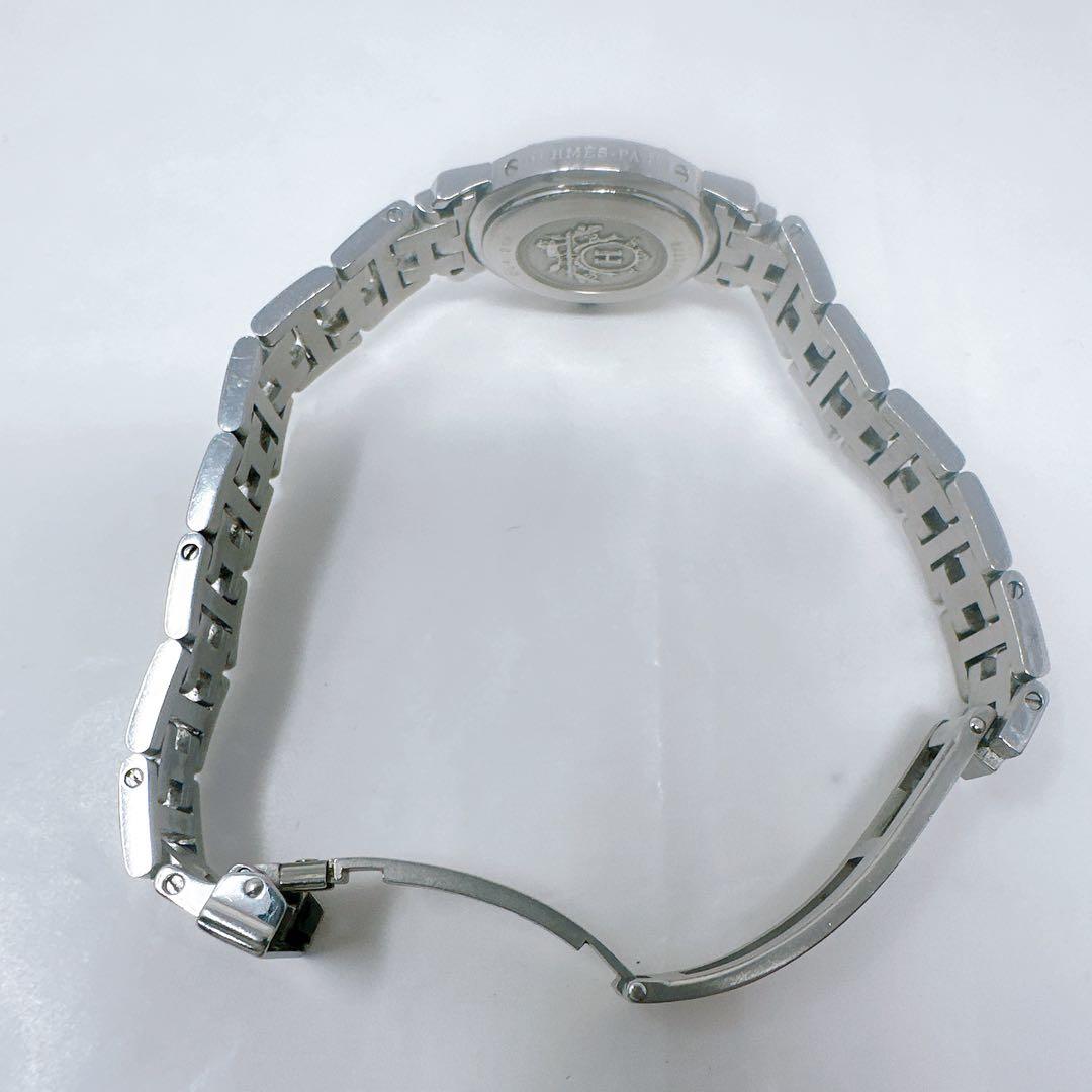 稼働 エルメス Hermes 腕時計 クリッパーピンク文字盤 CL4.210