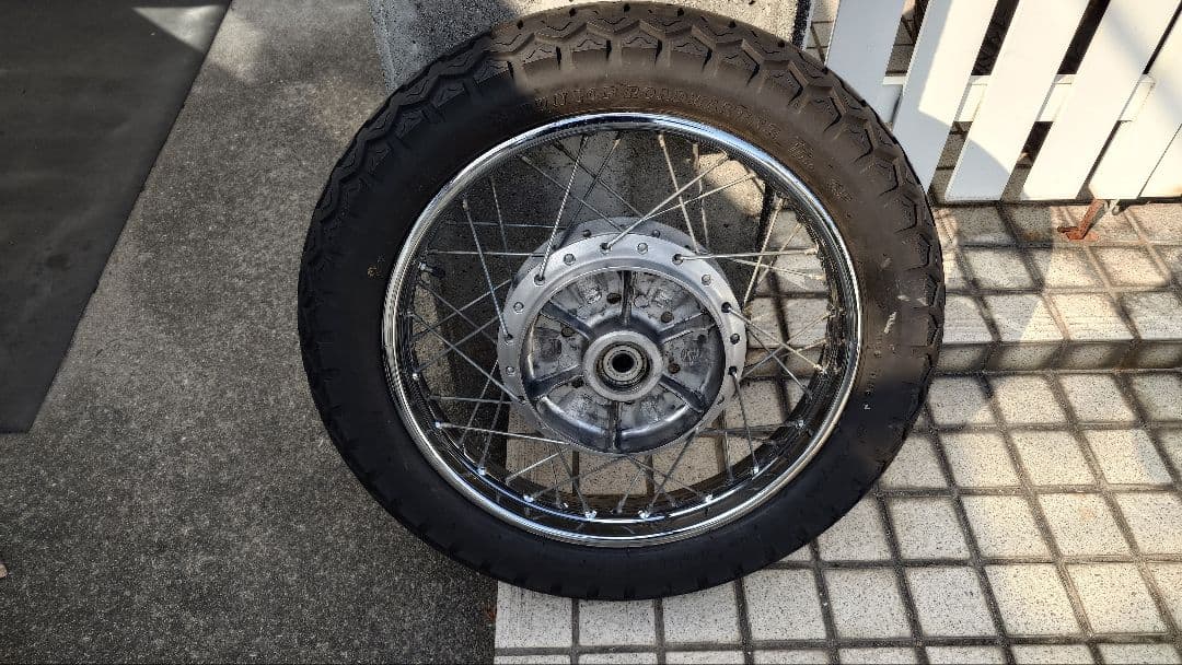 Z1/Z2☆純正リアホイール☆KZ、A4、A5