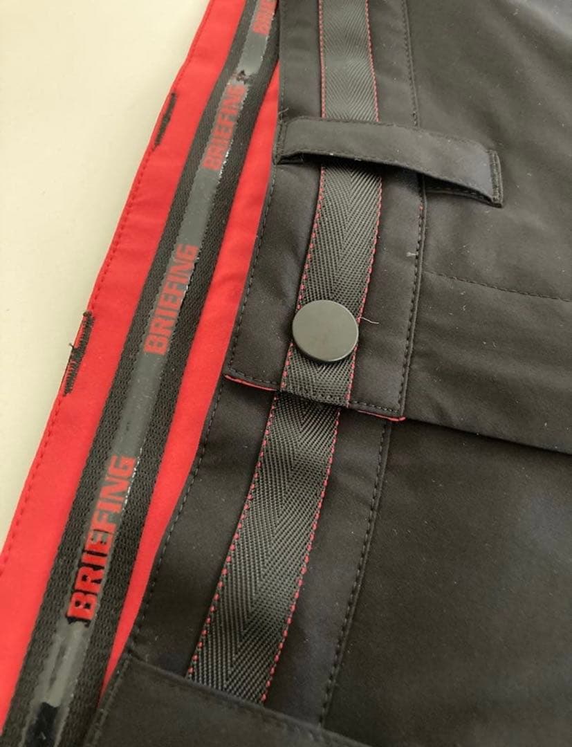 ブリーフィング　レインパンツ　防寒　ブラック