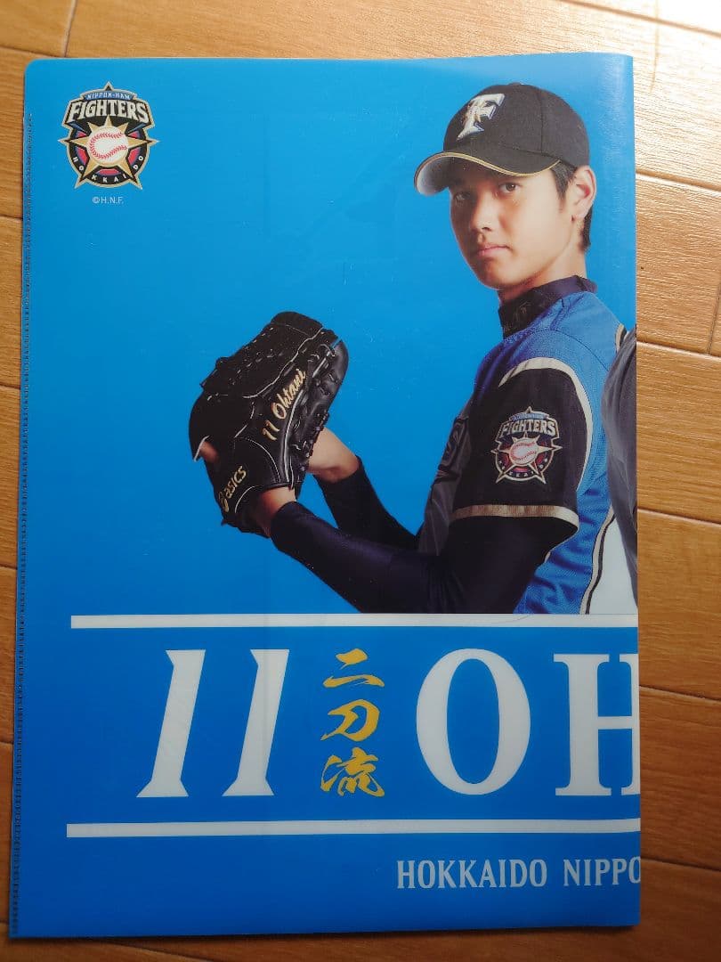 大谷翔平デビュー観戦証明書付き　記念クリアファイル