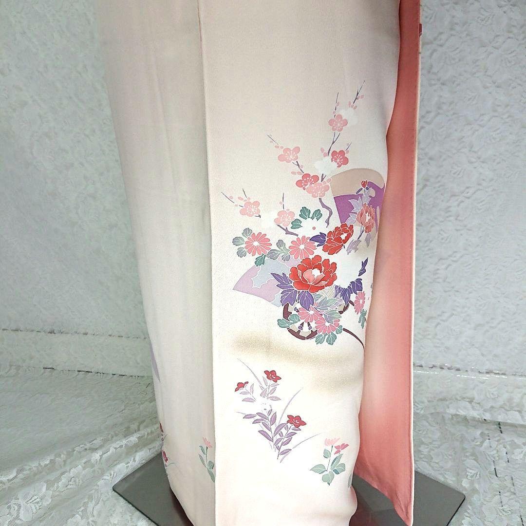 ☆正絹 訪問着 4点 フルセット 入学式 卒業式 結婚式 お宮参り 七五三